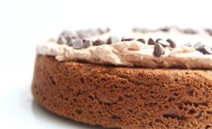 Gluten-Free Vanilla Cake With Chocolate Frosting