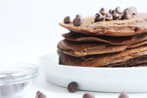 Gluten-Free Double Chocolate Pancakes