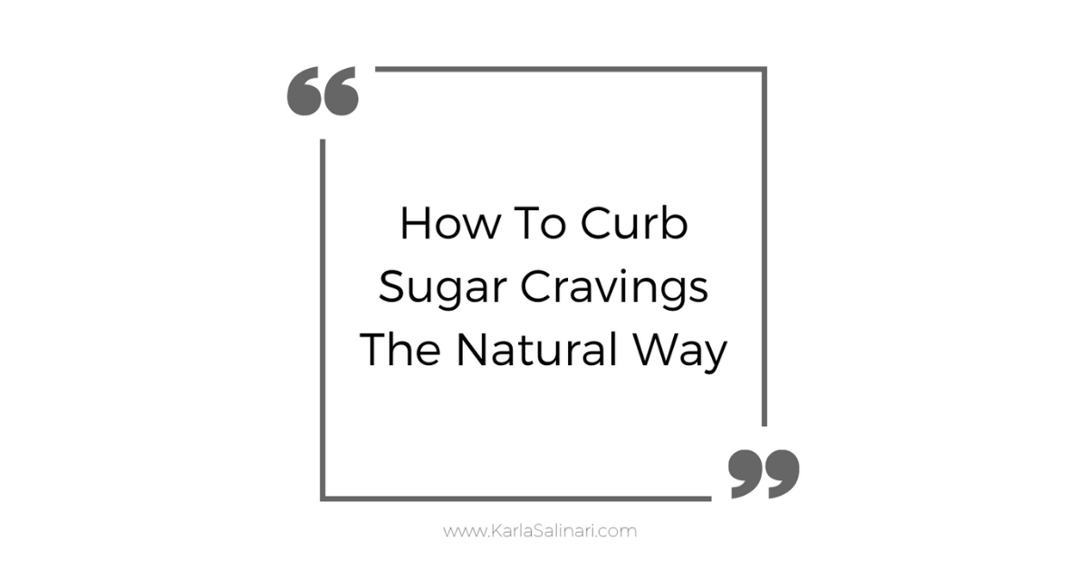 How To Curb Sugar Cravings