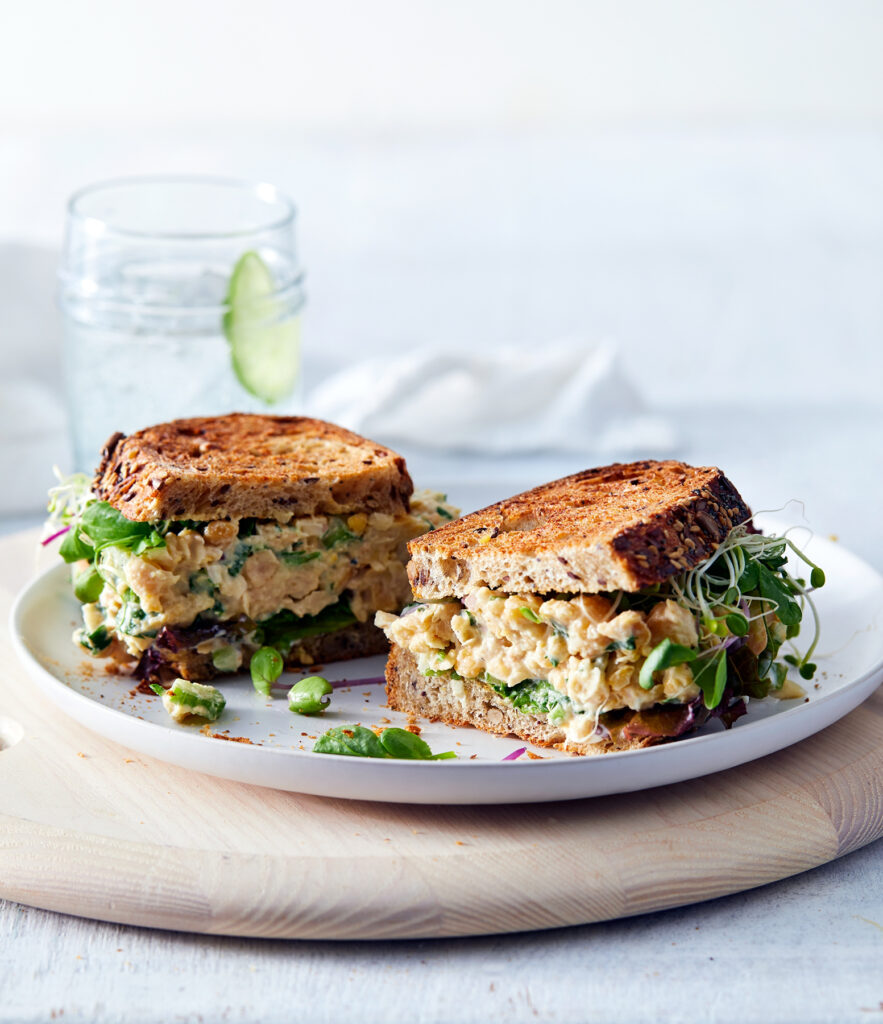 Plant-Based “Tuna” Salad Sandwich - Karla Salinari
