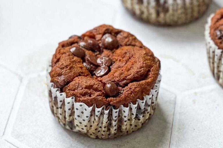 Pumpkin Spice Chocolate Chip Muffins